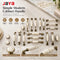 JAYA Simple Modern Cabinet Handle Ceramic Door Handle for Kitchen Bedroom Drawer Handle