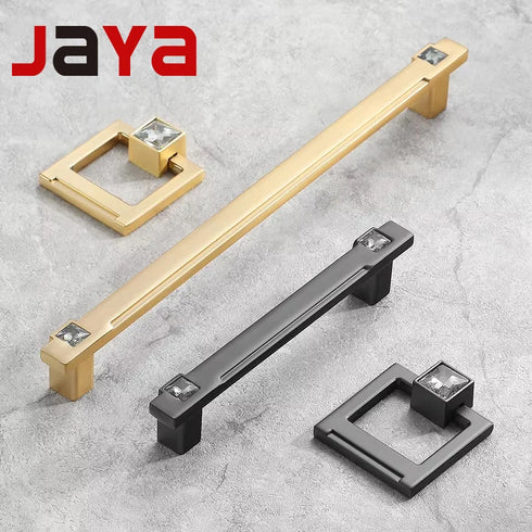 JAYA Modern Nordic Light Luxury Cabinets Kitchen Drawers Drawers Wardrobe Door Extension Handle Single-hole Hardware Handle