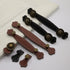 JAYA Nordic Originality Contemporary and Contracted Wardrobe Leather Handle Cabinet Brown Leather Strap Leather Handle