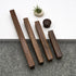 JAYA Modern Minimalist Solid Wood Cabinet Handles and Round Knobs Custom Wooden Drawer Pulls for Kitchen Cupboard Wardrobe