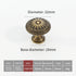 JAYA Antique Bronze Solid Brass Cabinet Handles Wardrobe Pull Cupboard Door Knob Kitchen Accessories Retro Furniture Hardware