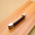 JAYA Vintage Genuine Leather Inlay Zinc Alloy Cabinet Pull Handles and T Knobs for Kitchen Drawer Wardrobe Furniture