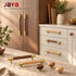 JAYA Antique Bronze Vertical Grain Solid Brass Pull Handle for Cabinet Drawer Wardrobe & Kitchen Doors-Durable Easy Installation