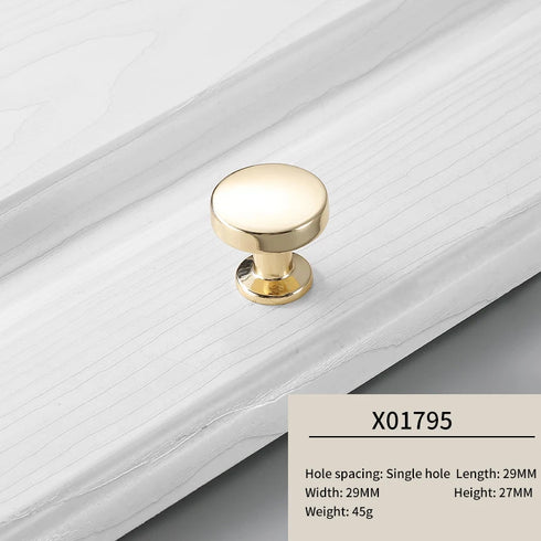 JAYA Modern Nordic Light Luxury Cabinets Kitchen Drawers Drawers Wardrobe Door Extension Handle Single-hole Hardware Handle