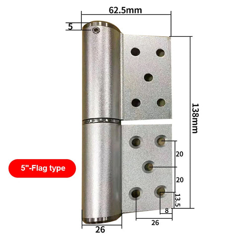 JAYA Supply Invisible Automatic Door Closer Hinge Hydraulic Buffer Damping Spring Hinge Secret Door Self-closing Page
