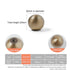 JAYA Factory Direct Sale New Solid Brass Bronze Wardrobe Drawer Pulls Furniture Door Handle Knobs