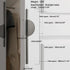 JAYA Minimalist Zinc Alloy Semicircle Splice Multi-Function Cabinet Pull Handles for Drawer Double Door Kitchen Wardrobe