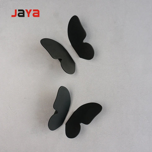 JAYA Wholesale Nordic Brass Handle Custom Metal butterfly Shape Wardrobe Cabinet Handle