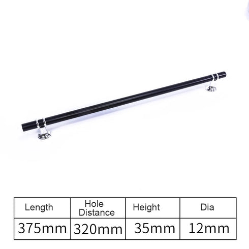 JAYA Luxury Gold T Bar Pull Handle Single Hole Cabinet Knob for Hotel Wardrobe Closet Door Drawer Cupboard Furniture Hardware
