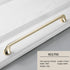 JAYA Modern Nordic Light Luxury Cabinets Kitchen Drawers Drawers Wardrobe Door Extension Handle Single-hole Hardware Handle