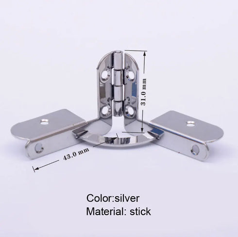 JAYA Straight for Rounded Corners in the Curved Corner Seven-character Hinge Bracket Rounded Hinge L-shaped Aircraft Hinge