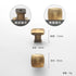 JAYA 2025 Retro Single Hole Solid Brass Wardrobe Handle Modern All-Copper All-Copper Square Cabinet Door Knobs