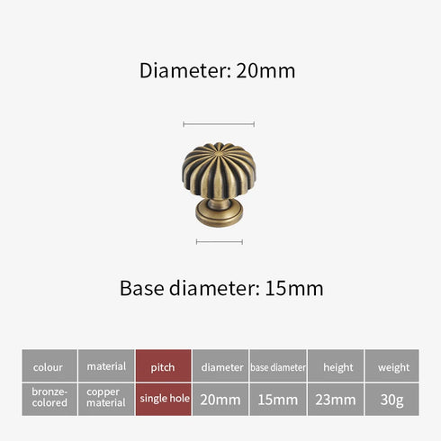 JAYA Antique Bronze Solid Brass Cabinet Handles Wardrobe Pull Cupboard Door Knob Kitchen Accessories Retro Furniture Hardware