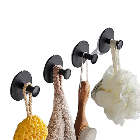 JAYA 2024 High Quality Wall Mounted Hooks for Hanging Bags Clothes Single Hooks No Punching Hook for Bathroom