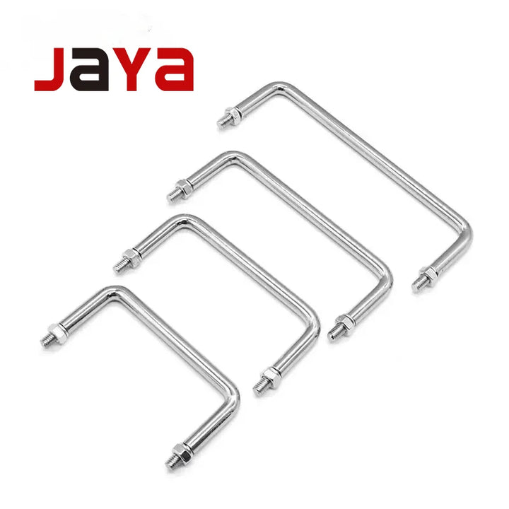 JAYA 304 Stainless Steel Industrial Handle Carbon Steel Distribution Box Equipment External Screw Handle Handle External Screw