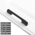 JAYA Aluminium Alloy Pulls Furniture Hardware Kitchen Cabinet Cupboard Dresser Wardrobe Drawer Door Black Modern Pull Handles