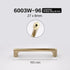 JAYA Aluminum Alloy Handle Wardrobe Cabinet Drawer Furniture Hardware Door Handle Cabinet Door Golden Handle