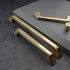 JAYA Aluminum Alloy Handle Wardrobe Cabinet Drawer Furniture Hardware Door Handle Cabinet Door Golden Handle