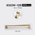 JAYA Aluminum Alloy Handle Wardrobe Cabinet Drawer Furniture Hardware Door Handle Cabinet Door Golden Handle