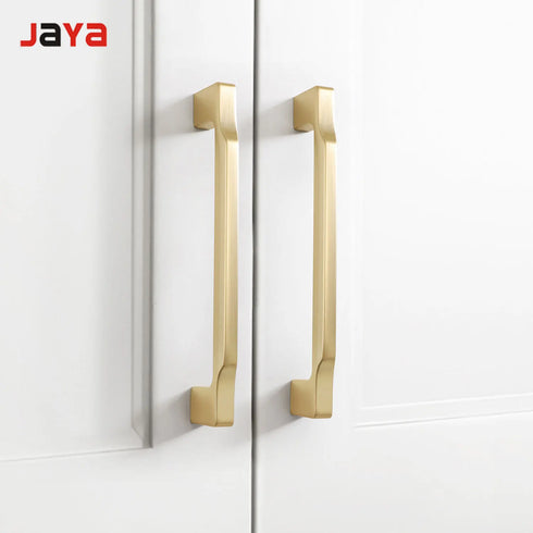 JAYA American light luxury handle golden simple cabinet door Nordic bathroom cabinet handle