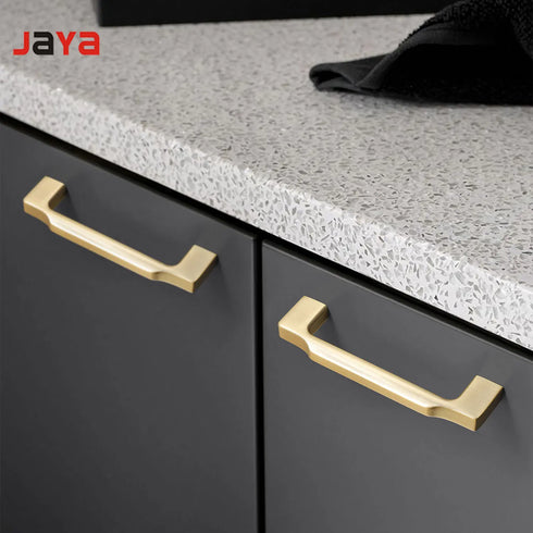 JAYA American light luxury handle golden simple cabinet door Nordic bathroom cabinet handle