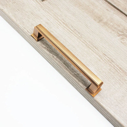 JAYA Brushed Zinc Alloy Pull Handle Luxury Solid Brass Knuckle Set for Kitchen Cabinets Bathroom Storage Antique Door Handles