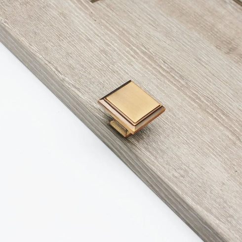 JAYA Brushed Zinc Alloy Pull Handle Luxury Solid Brass Knuckle Set for Kitchen Cabinets Bathroom Storage Antique Door Handles