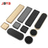 JAYA Cabinet Door Black Hidden Handle Simple Wardrobe Handle Hidden Hidden Buckle Furniture Handles Knobs