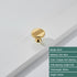 JAYA Cabinet Handle Silver Antique Knob Furniture Handles Steel Door Handles Wardrobe Accessories Concealed Gray Hardware