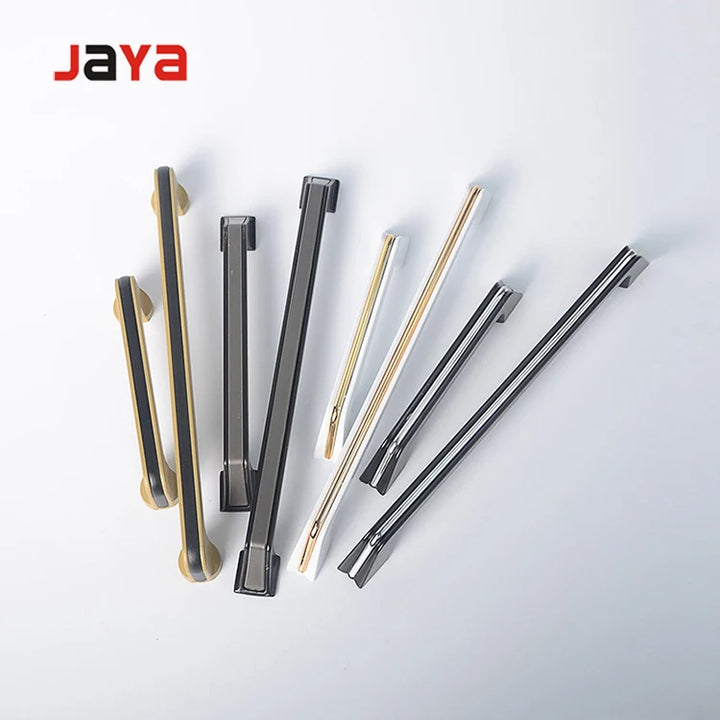 JAYA Door Hardware Aluminium Wardrobe Handle Cabinet Handles Kitchen Pull Aluminum Cabinet Handle