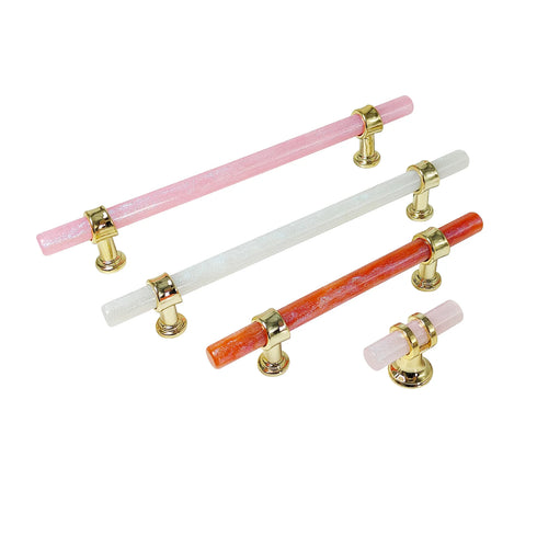 JAYA Factory Wholesale Modern Cabinet Crystal Glass Handle and Knob/cabinet Handles Kitchen Acrylic Door Handles/pull Door Knob