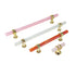 JAYA Factory Wholesale Modern Cabinet Crystal Glass Handle and Knob/cabinet Handles Kitchen Acrylic Door Handles/pull Door Knob