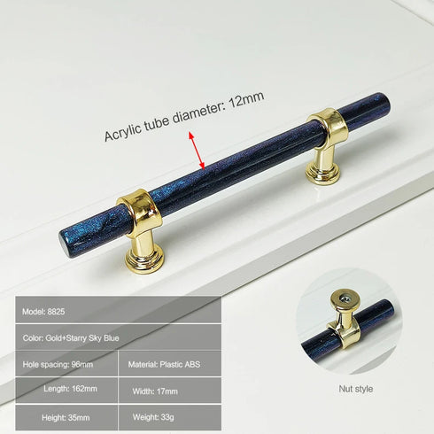 JAYA Factory Wholesale Modern Cabinet Crystal Glass Handle and Knob/cabinet Handles Kitchen Acrylic Door Handles/pull Door Knob