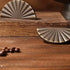JAYA French Light Luxury Wardrobe Handle Semi-circular Fan-shaped Cabinet Solid Brass Door Handle