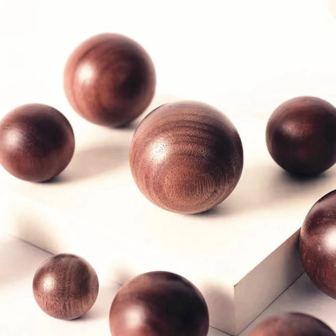 JAYA Furniture Handle Door Drawer Wood Knobs Round Wooden Drawer Furniture Cabinet Furniture Door Handle