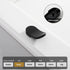 JAYA Gun Gray Copper Natural Color Minimalist Cabinet Drawer Bedside Table Handle Shoe Cabinet  Furniture Zinc Alloy Handle