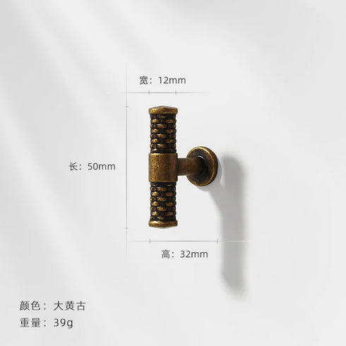 JAYA High Quality Retro Single Hole Zinc Alloy Hardware for Kitchen Cabinet Furniture Door Handle Drawer Door Knobs Handle Knobs