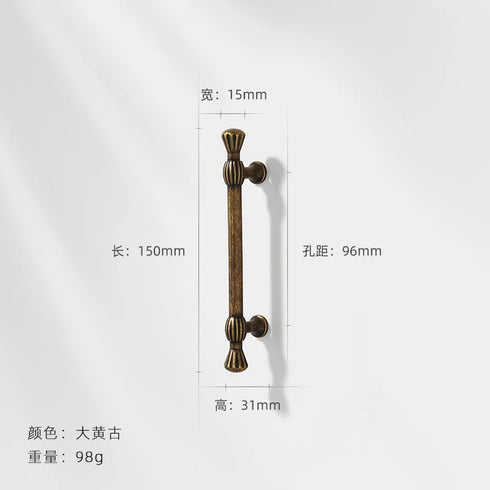 JAYA High Quality Retro Single Hole Zinc Alloy Hardware for Kitchen Cabinet Furniture Door Handle Drawer Door Knobs Handle Knobs