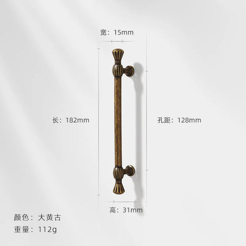 JAYA High Quality Retro Single Hole Zinc Alloy Hardware for Kitchen Cabinet Furniture Door Handle Drawer Door Knobs Handle Knobs