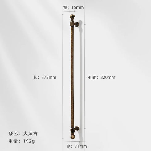 JAYA High Quality Retro Single Hole Zinc Alloy Hardware for Kitchen Cabinet Furniture Door Handle Drawer Door Knobs Handle Knobs