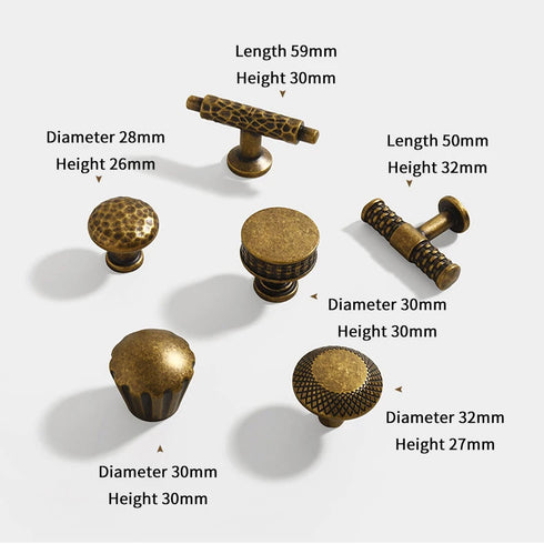 JAYA High Quality Retro Single Hole Zinc Alloy Hardware for Kitchen Cabinet Furniture Door Handle Drawer Door Knobs Handle Knobs