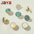 JAYA High Quality Shells Cabinet Knobs Drawer Knobs Brass Furniture Door Handle for Kitchen Living Room Handle Knobs