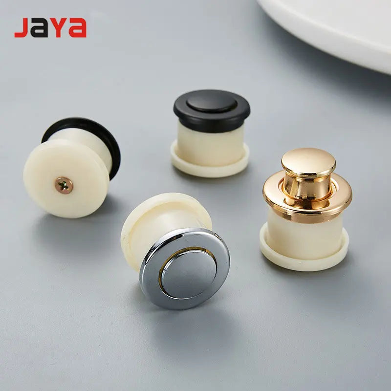 JAYA Japanese-style Tatami Embedded Spring Invisible Bounce Handle Concealed Drawer Round Knob