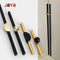 JAYA Luxury Gold and Black Matte Modern Kitchen Cabinet Handle Furniture Design for Elegant Furniture Door Handle