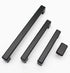 JAYA Modern Minimalist Cabinet Large Wardrobe Shoe Cabinet Door Handle Zinc Alloy European Drawer Black Single Hole Handle