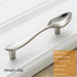 JAYA Modern Simple, Zinc Alloy Handle New Style Knife and Fork Creativity Handle Cabinet Drawer , Kitchen Handle Door Knob