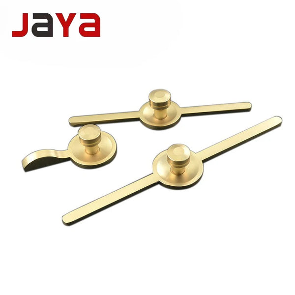 JAYA Modern Simple Zinc Single Hole Small Handle Hardware New Cabinet Door Long Handle Antique Drawer Furniture