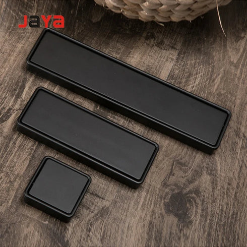 JAYA Modern Sliding Door Installation Built-in Buckle Invisible Cabinet Door Handle Is Suitable for Office Furniture