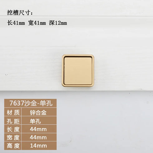 JAYA Modern Sliding Door Installation Built-in Buckle Invisible Cabinet Door Handle Is Suitable for Office Furniture
