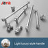 JAYA Modern minimalist cabinet door handle Nordic wardrobe drawer handle cabinet wine cabinet hardware diamond crystal handle